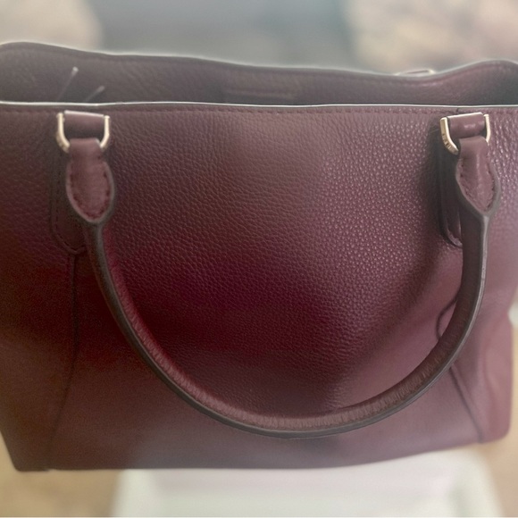 Kate Spade Maroon Handbag, clutch or crossbody with adjustable strap. - Picture 2 of 7